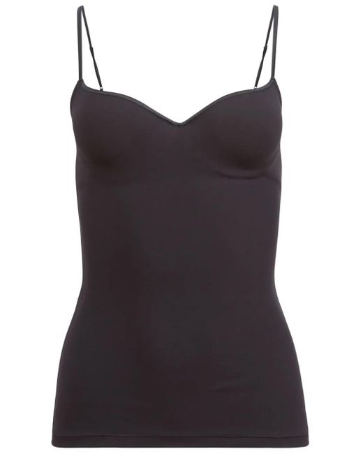 Fleur du Mal スウィートハートネック キャミソール Black