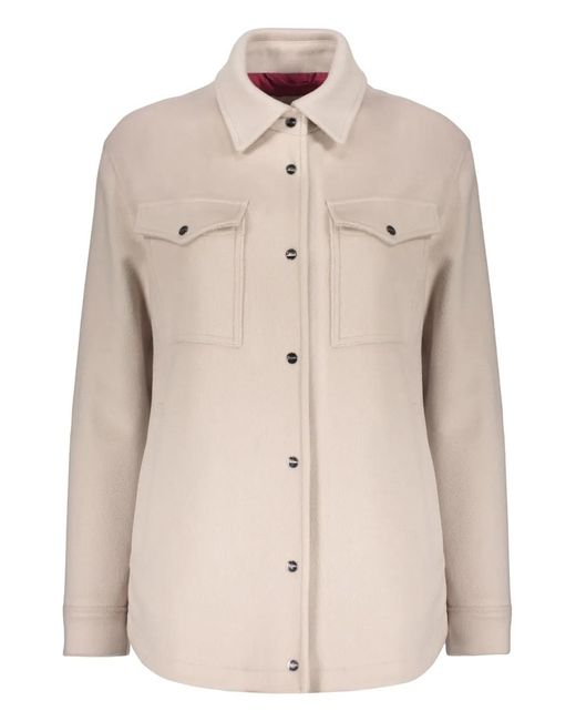Herno Natural Flap-Pocket Shirt Jacket