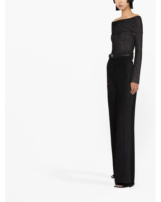 Khaite Black The Salma Top