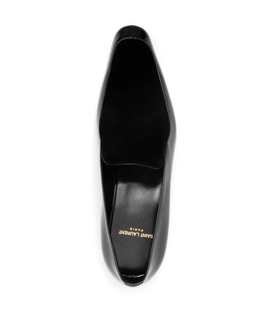 Saint Laurent Black 'Gabriel' Loafers Shoes for men