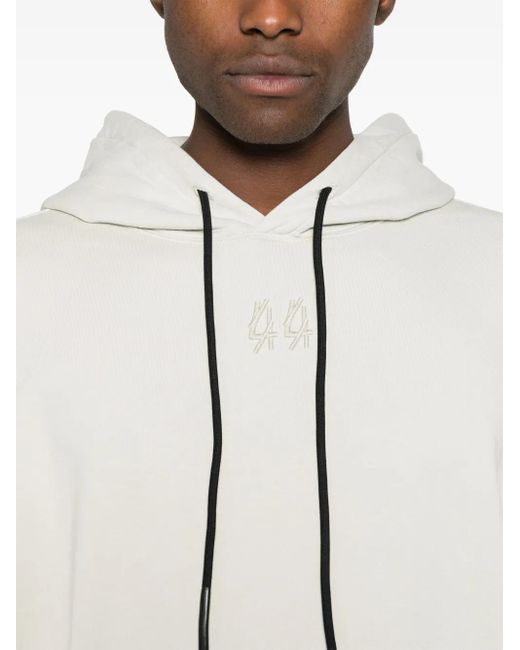44 Label Group White Classic Hoodie