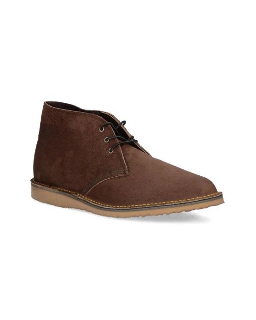 Red Wing Brown Weekender Desert Boots for men