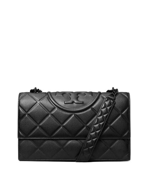 Tory Burch 'Flaming' Black Lear Crossbody Bag '
