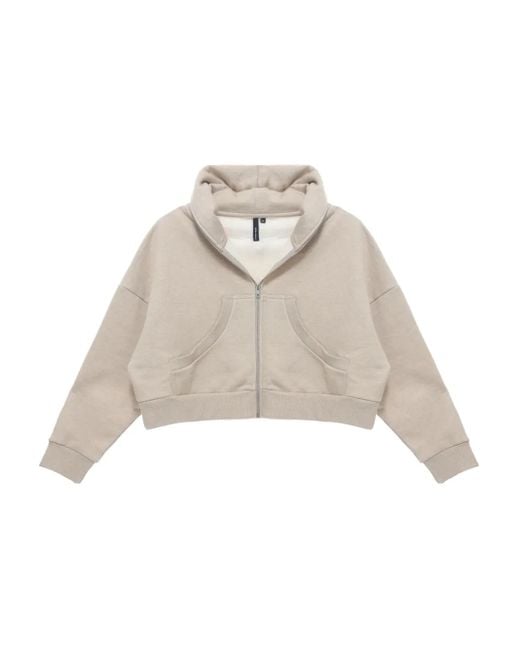 Entire studios White Zip-Up Hoodie for men