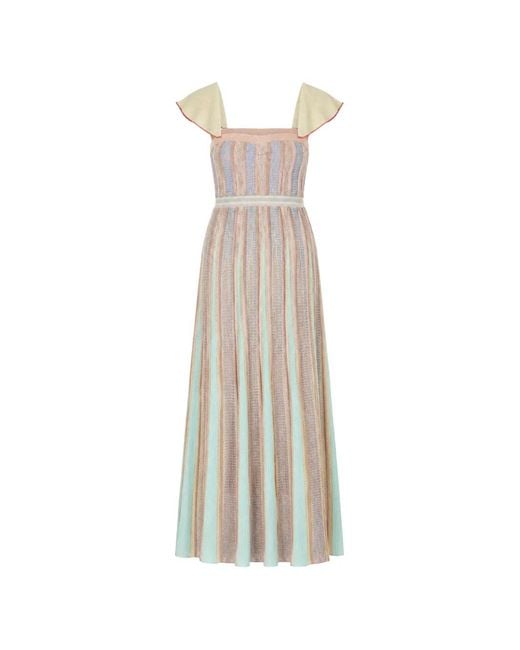Forte_forte White Pleated Maxi Dress