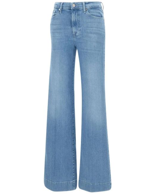 7 For All Mankind Blue Modern Dojo Jeans