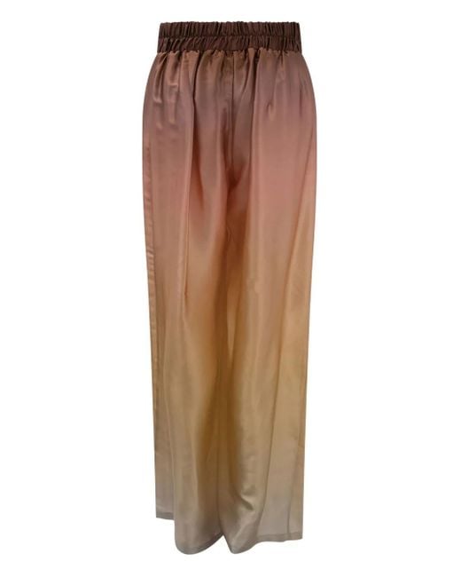 SLEEP NO MORE Brown Ombré-Effect Trousers