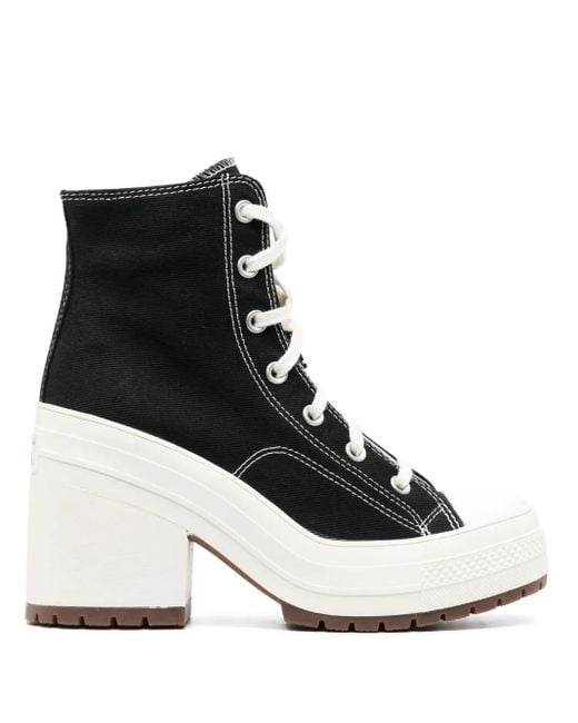 Converse Black Chuck 70 De Luxe Sneakers Mit Absatz
