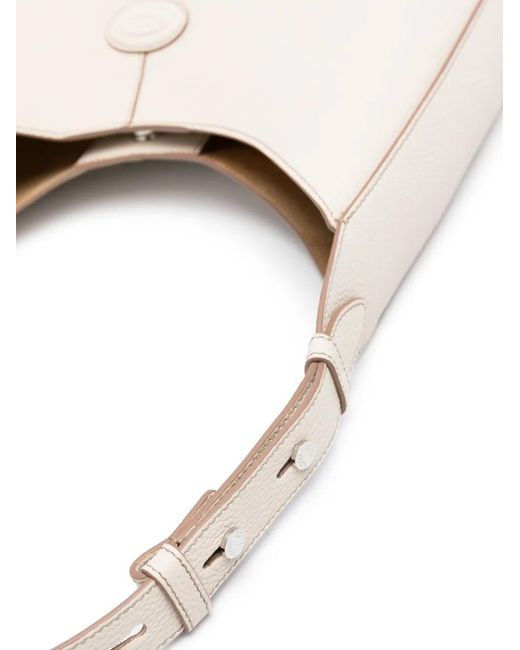 Tod's Natural Small Di Leather Shoulder Bag