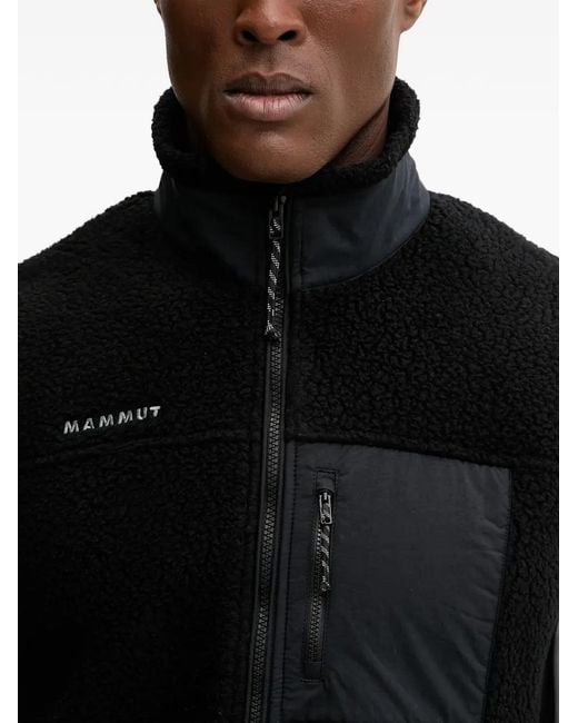 Mammut Black Miracle Ml Zip-Up Vest for men