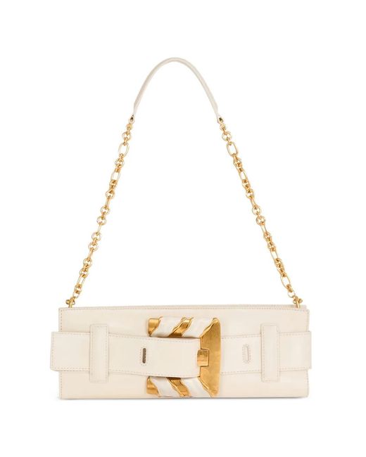 Balmain Natural Anthem Shoulder Bag