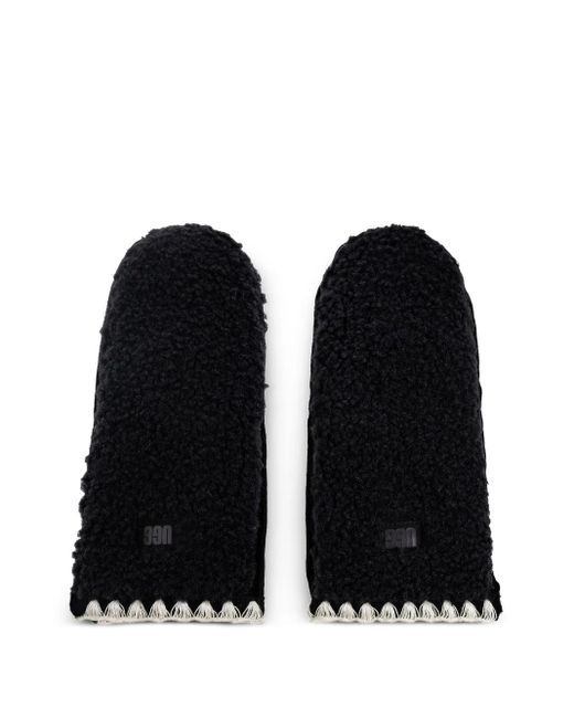 Ugg Black Scalloped Gloves
