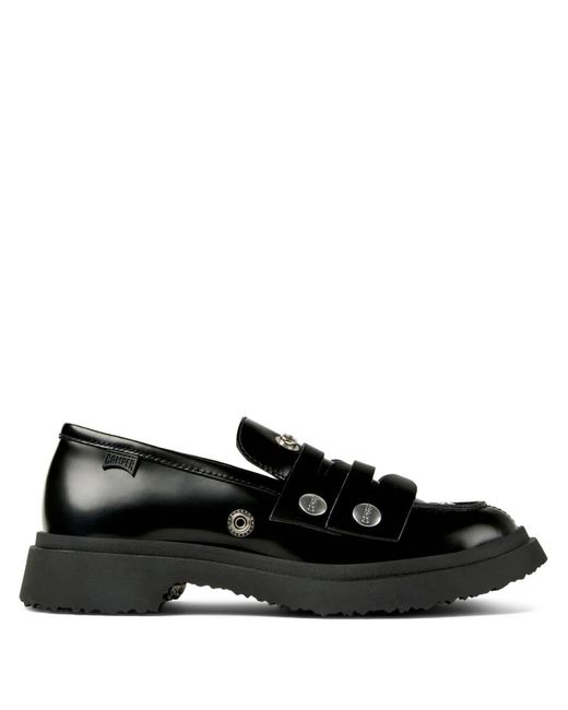 Camper Black Mocassini