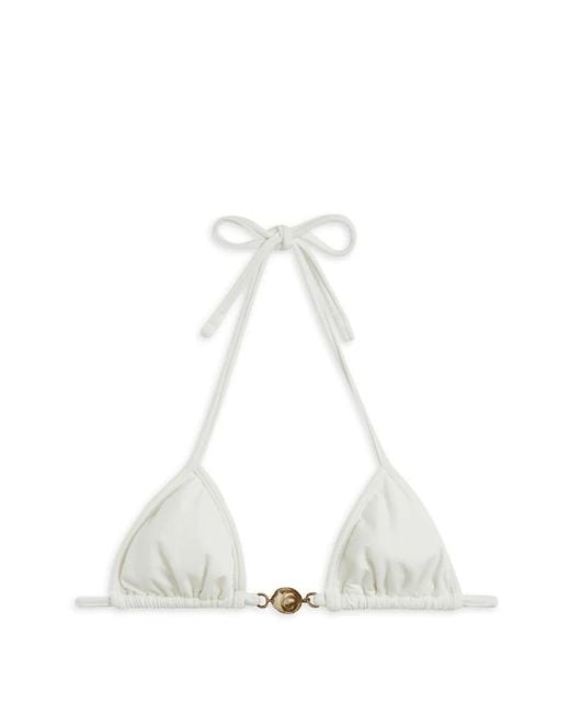 Reina Olga White Splash Bikini Top