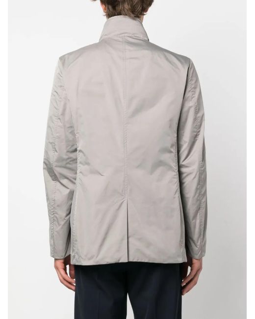 Moorer Gray Nabucco-Km Padded Jacket for men