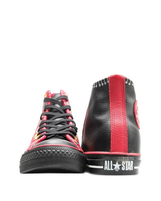 Converse Red Chuck Taylor All Star Matryoshka Sneakers