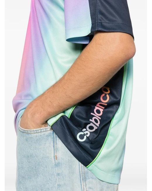 Casablanca Pink Short-Sleeved Top for men