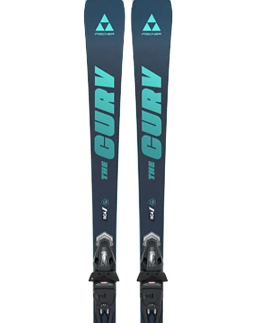 Fischer Blue The Curv Dti Ski Set