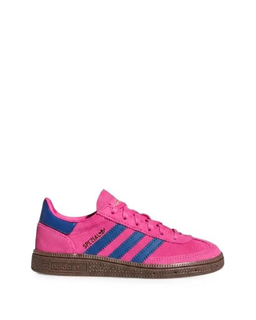 Adidas Pink Handball Spezial Stripes Sneakers for men