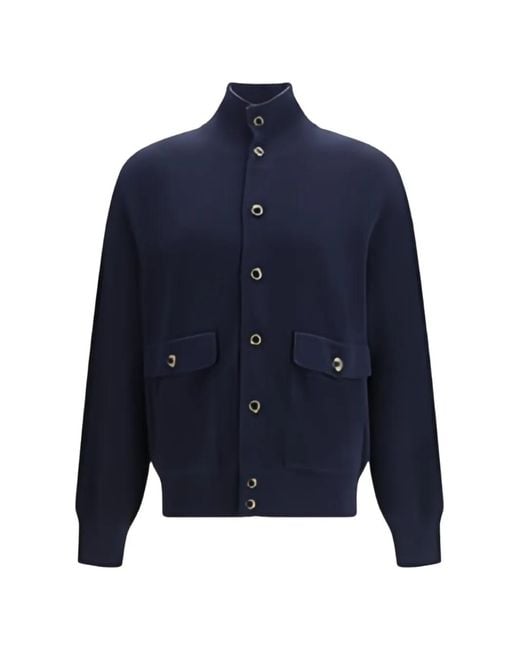 Valstar Blue Button-Up Cardigan for men