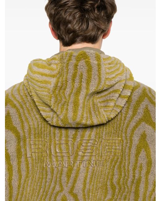 Martine Rose Green Fleece Jacket