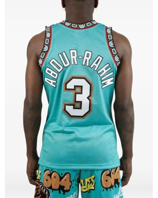 メンズ Mitchell & Ness Grizzlies ジャージートップ Blue
