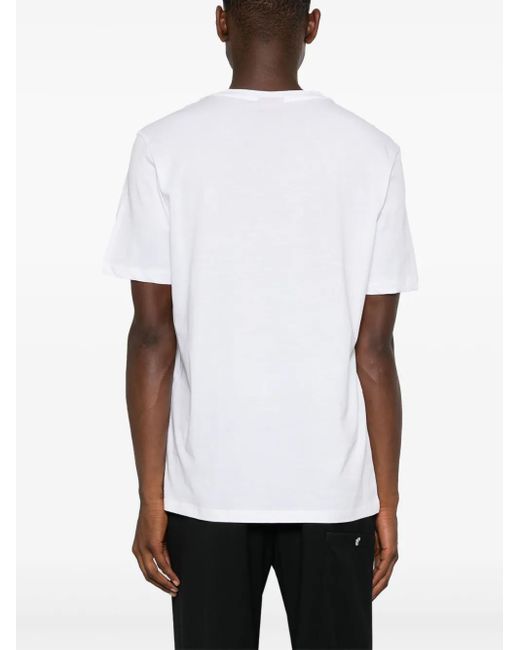 HUGO White Logo-Print T-Shirt (Pack Of Two) for men