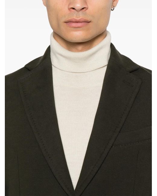 Circolo 1901 Black Single-Breasted Blazer for men