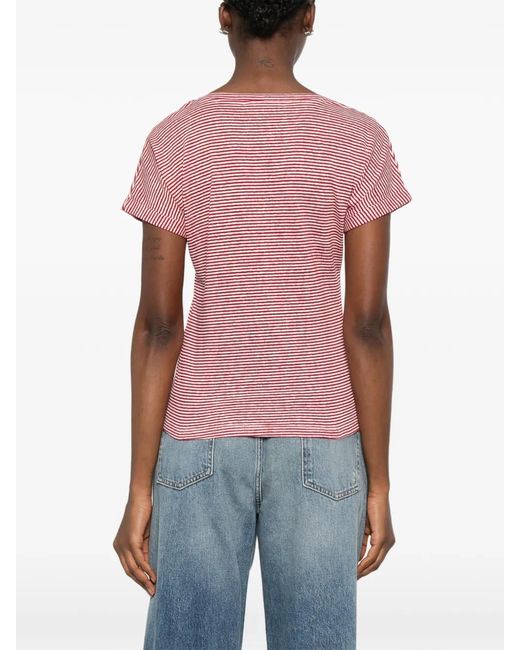 Aragona Pink Striped T-Shirt