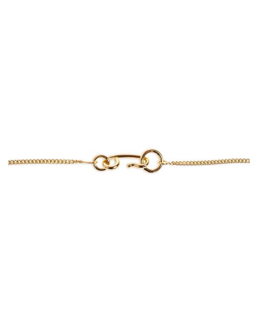 Jil Sander White Star-Pendant Necklace