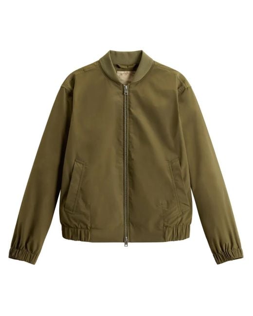 Chaqueta Bómber Summer Woolrich de color Green