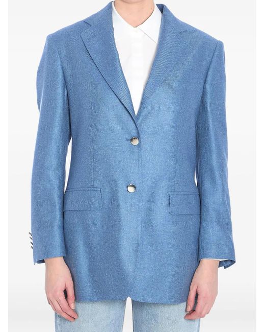 Tagliatore シングルジャケット Blue