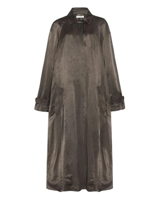 The Row Ryo Trenchcoat in het Gray