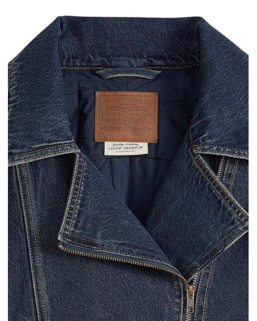 Levi's Blue Belted Denim Jacket
