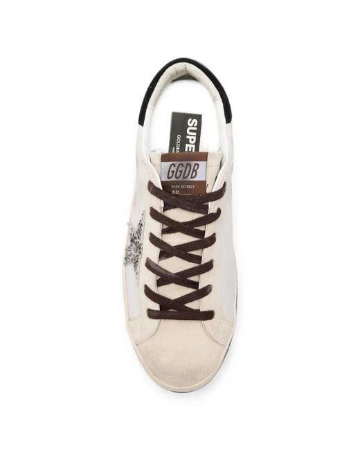 Golden Goose Deluxe Brand White Star-Patch Sneakers