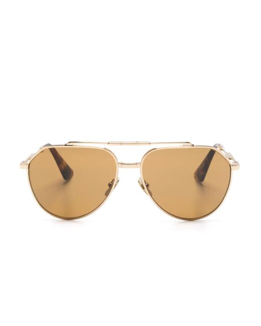 Dolce & Gabbana Natural Pilot-Frame Sunglasses for men