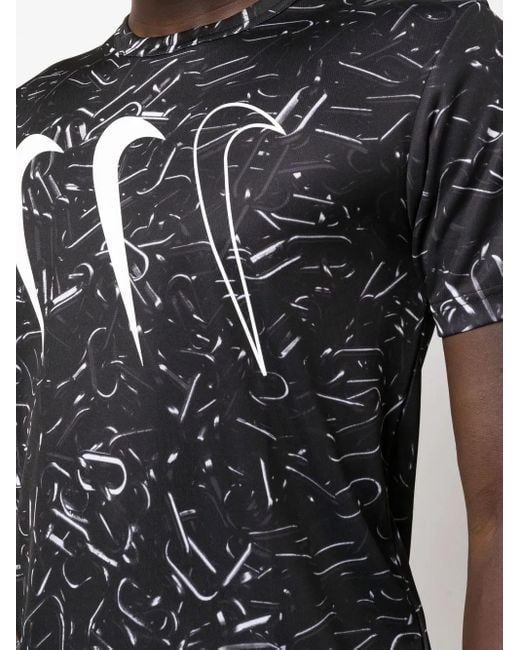 COMME DES GARÇON BLACK T-Shirt Mit Logo-Print in Black für Herren