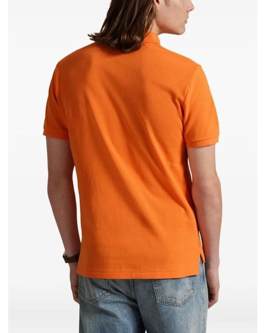 Polo Ralph Lauren Orange Short-Sleeve Polo Shirt for men