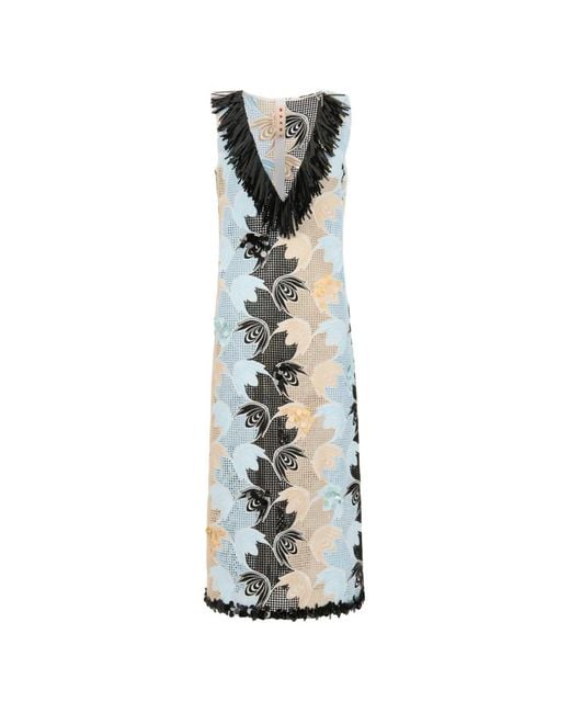 Marni White Broderie Anglaise Floral Dress