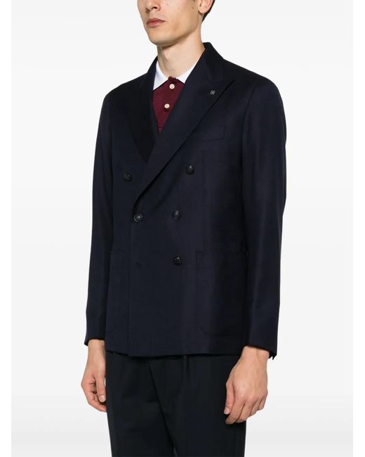 Tagliatore Blue Jacket for men