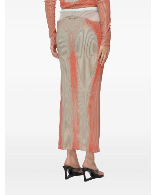 Jean Paul Gaultier レイヤード スカート Multicolor