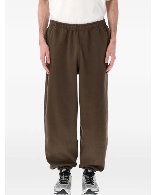 Nike Brown Solo Swoosh Track Pants for men