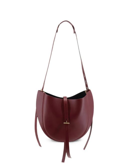 MINOBOSSI Purple Lizzie Shoulder Bag