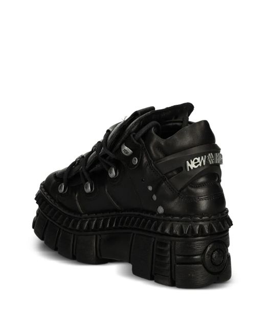 New Rock M-wall106-s13 プラットフォーム スニーカー Black