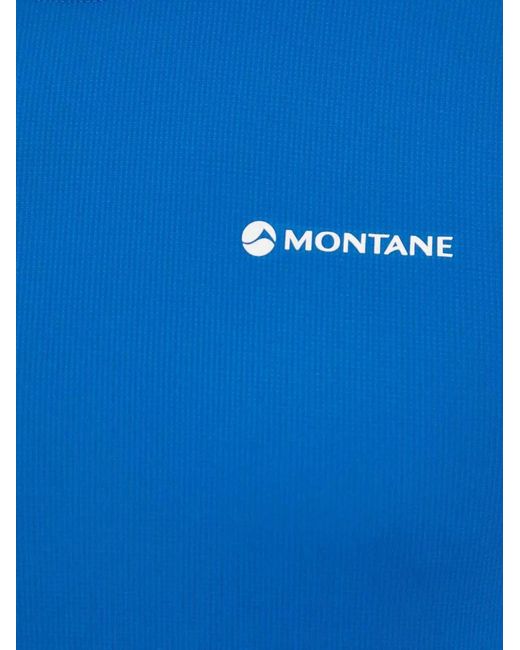 MONTANÉ Blue Long-Sleeve T-Shirt for men
