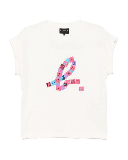 SPORT b. by agnès b. ロゴ Tシャツ White