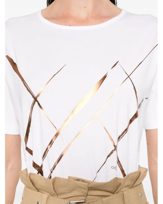 Herno グラフィック Tシャツ White