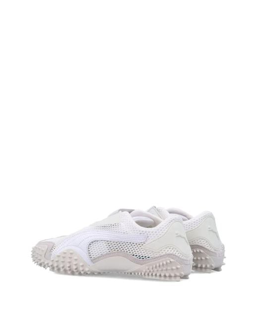 PUMA White Mostro Sneakers