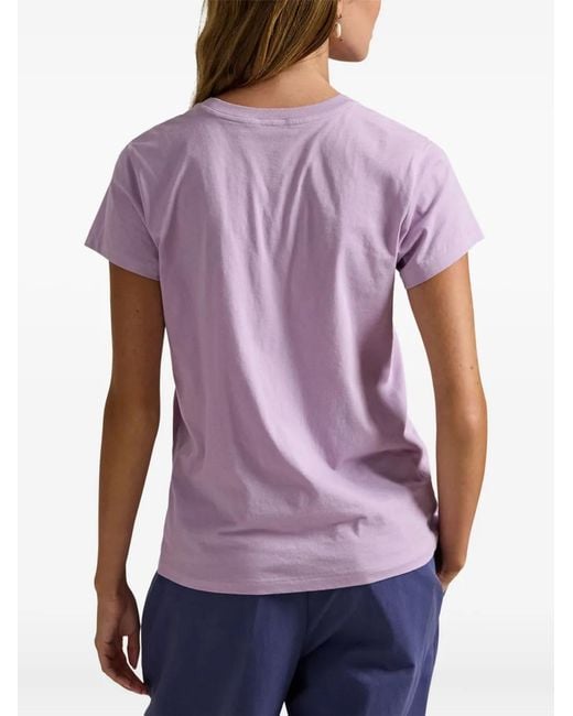 T-Shirt Polo Pony Polo Ralph Lauren en coloris Pink