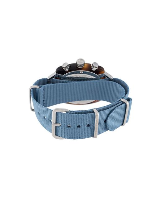 Briston Blue Clubmaster Classic Chrono 40Mm